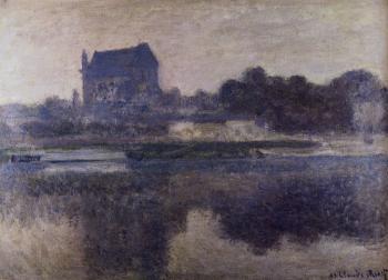 尅勞德 莫奈 The Church Of Vernon In The Mist 尅勞德 莫奈 The Church Of Vernon In The Mist